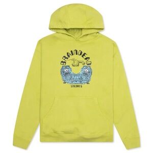 BRAIN DEAD - green hoodie